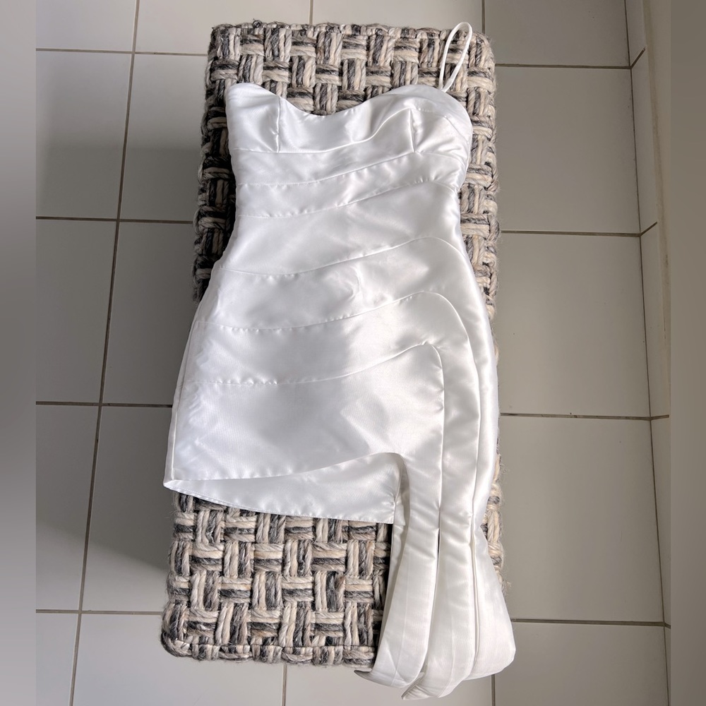 Statement White Dress - image 2